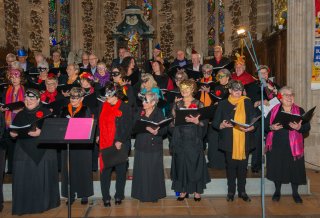 5 mars 2023 - Concert en l'église de Biscarrosse - Cantelandes et intervention de &quot;Musiques actuelles&quot; de l'EMB