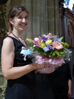 juillet 2014- concert opera operette- choeur Cantelandes accompagné de Frederic Doucet au piano- eglise de Biscarrosse