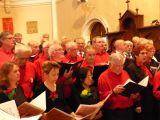 Avril 2014- concert de printemps- choeur Cantelandes accompagné de Frederic Doucet au piano et choeur d'hommes de Momuy- Eglise de Sanguinet