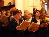 Avril 2014- concert de printemps- choeur Cantelandes accompagné de Frederic Doucet au piano et choeur d'hommes de Momuy- Eglise de Sanguinet