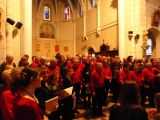 Avril 2014- concert de printemps- choeur Cantelandes accompagné de Frederic Doucet au piano et choeur d'hommes de Momuy- Eglise de Sanguinet
