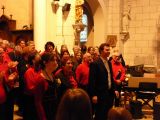 Avril 2014- concert de printemps- choeur Cantelandes accompagné de Frederic Doucet au piano et choeur d'hommes de Momuy- Eglise de Sanguinet