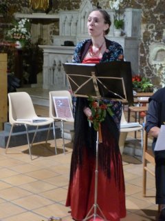 decembre 2013-  Noël baroque - choeur Cantelandes- ensemble baroque Affettuoso- soprano soliste : Caroline Lafont- eglise de Biscarrosse