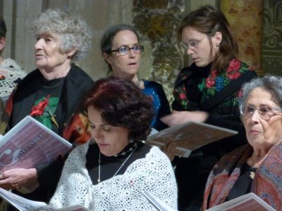 decembre 2013-  Noël baroque - choeur Cantelandes- ensemble baroque Affettuoso- soprano soliste : Caroline Lafont- eglise de Biscarrosse