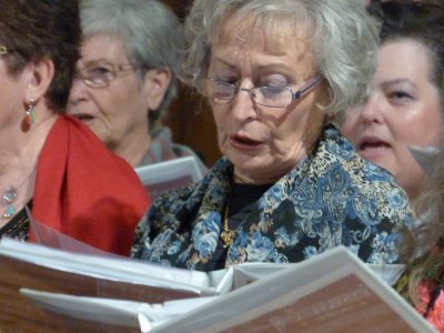 decembre 2013-  Noël baroque - choeur Cantelandes- ensemble baroque Affettuoso- soprano soliste : Caroline Lafont- eglise de Biscarrosse