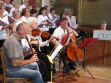 Juillet 2012- concert choeur Cantelandes et l'ensemble baroque Affettuoso- Ychoux