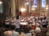 Juillet 2012- concert choeur Cantelandes et l'ensemble baroque Affettuoso- Ychoux