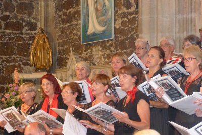 28 juin 2015-Biscarrosse- Concert Cantate BWV 131 et autres extraits de JS Bach : Cantelandes-Ensemble baroque Affettuoso- ténor soliste Olivier Bekretaoui