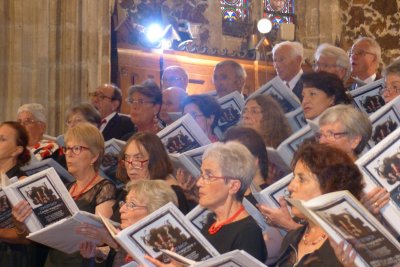 28 juin 2015-Biscarrosse- Concert Cantate BWV 131 et autres extraits de JS Bach : Cantelandes-Ensemble baroque Affettuoso- ténor soliste Olivier Bekretaoui