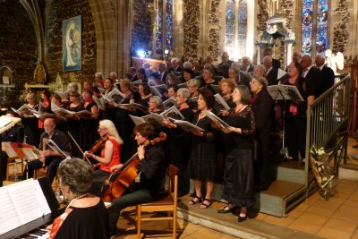 5 juillet 2015: Arcachon- concert cantate BWV 131 et autres extraits de Cantates de  JS Bach- Cantelandes- Affettuoso et le ténor Olivier Békrétaoui