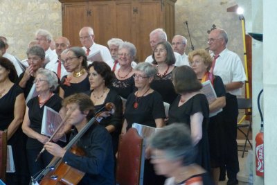 5 juillet 2015: Arcachon- concert cantate BWV 131 et autres extraits de Cantates de  JS Bach- Cantelandes- Affettuoso et le ténor Olivier Békrétaoui