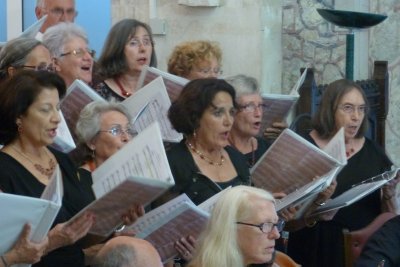 5 juillet 2015: Arcachon- concert cantate BWV 131 et autres extraits de Cantates de  JS Bach- Cantelandes- Affettuoso et le ténor Olivier Békrétaoui