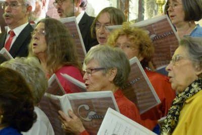 18 décembre 2015- concert de Noël- Cantelandes et les choeur des Dunes- Eglise St Martin -Biscarrosse