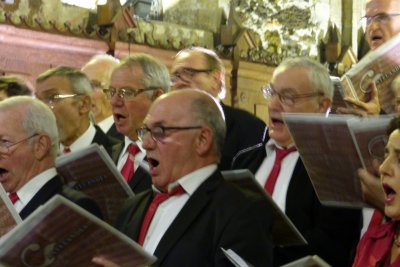 18 décembre 2015- concert de Noël- Cantelandes et les choeur des Dunes- Eglise St Martin -Biscarrosse