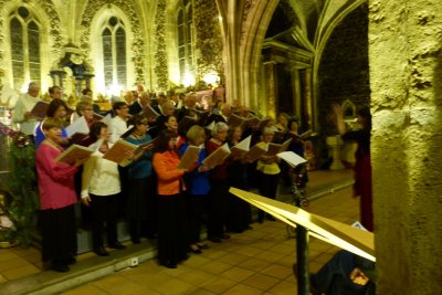 18 décembre 2015- concert de Noël- Cantelandes et les choeur des Dunes- Eglise St Martin -Biscarrosse