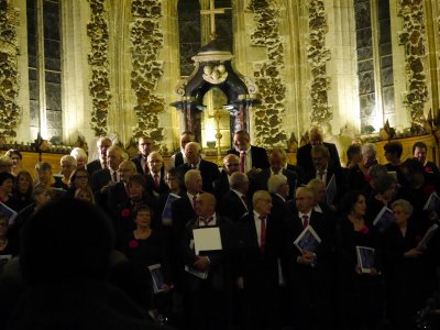 17décembre 2017 ; concert noel église Biscarrosse : Cantelandes et Méli-Mélodie( Marcheprime)