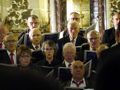 17décembre 2017 ; concert noel église Biscarrosse : Cantelandes et Méli-Mélodie( Marcheprime)