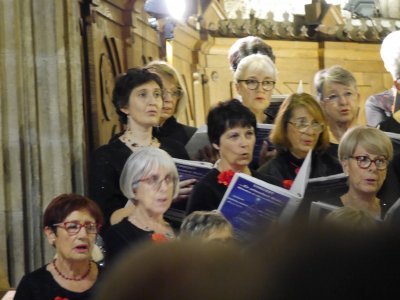 17décembre 2017 ; concert noel église Biscarrosse : Cantelandes et Méli-Mélodie( Marcheprime)