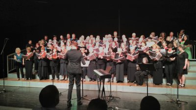 26 mai 2018 : concert du jumelage Biscarrosse - Forchheim à l'Arcanson (Cantelandes et Messa di Voce)