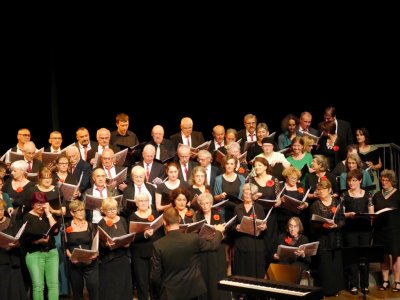 26 mai 2018 : concert du jumelage Biscarrosse - Forchheim à l'Arcanson (Cantelandes et Messa di Voce)