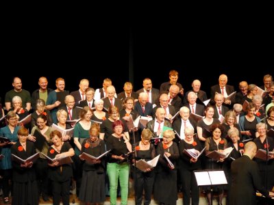 26 mai 2018 : concert du jumelage Biscarrosse - Forchheim à l'Arcanson (Cantelandes et Messa di Voce)