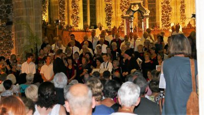 8 juillet 2018 - Concert d'été église de Biscarrosse - Cantelandes et Lous Cantayres