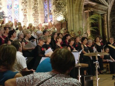 8 juillet 2018 - Concert d'été église de Biscarrosse - Cantelandes et Lous Cantayres