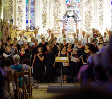 8 juillet 2018 - Concert d'été église de Biscarrosse - Cantelandes et Lous Cantayres