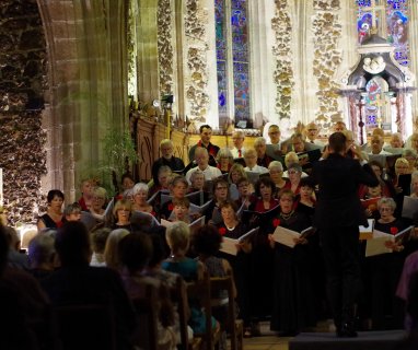 8 juillet 2018 - Concert d'été église de Biscarrosse - Cantelandes et Lous Cantayres