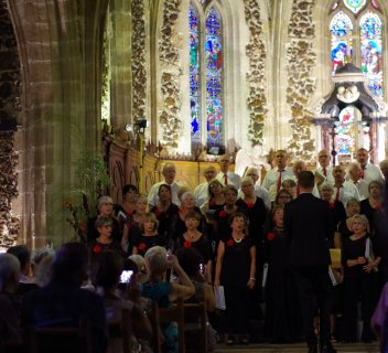 8 juillet 2018 - Concert d'été église de Biscarrosse - Cantelandes et Lous Cantayres