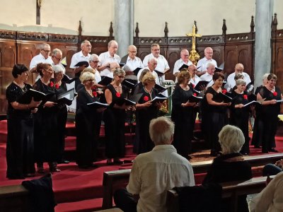 10 septembre 2022 - Concert en l'église d'Argelès-Gazost et sortie de Cantelandes