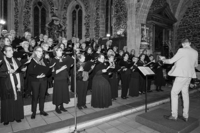 5 mars 2023 - Concert en l'église de Biscarrosse - Cantelandes et intervention de &quot;Musiques actuelles&quot; de l'EMB