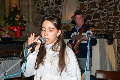 5 mars 2023 - Concert en l'église de Biscarrosse - Cantelandes et intervention de &quot;Musiques actuelles&quot; de l'EMB