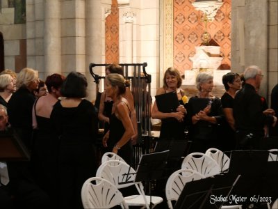 1er juillet 2023 - Concert Eglise Saint-Ferdinand à Arcachon : Cantelandes, Choeur G'M, Harmonie Saint-Michel de Gujan-Mestras et soliiste Nadine Gabard