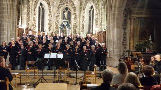 10 décembre 2023 - Eglise de Biscarrosse - Cantelandes, ensemble à cordes, piano, trompettes; timbales