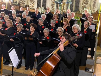 10 décembre 2023 - Eglise de Biscarrosse - Cantelandes, ensemble à cordes, piano, trompettes; timbales